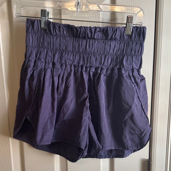 free people movement Pants - FP Movement by Free People Dark Purple Athletic Shorts